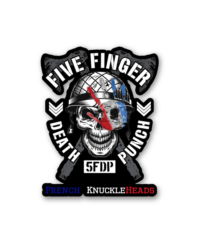 French Knuckleheads Stickers